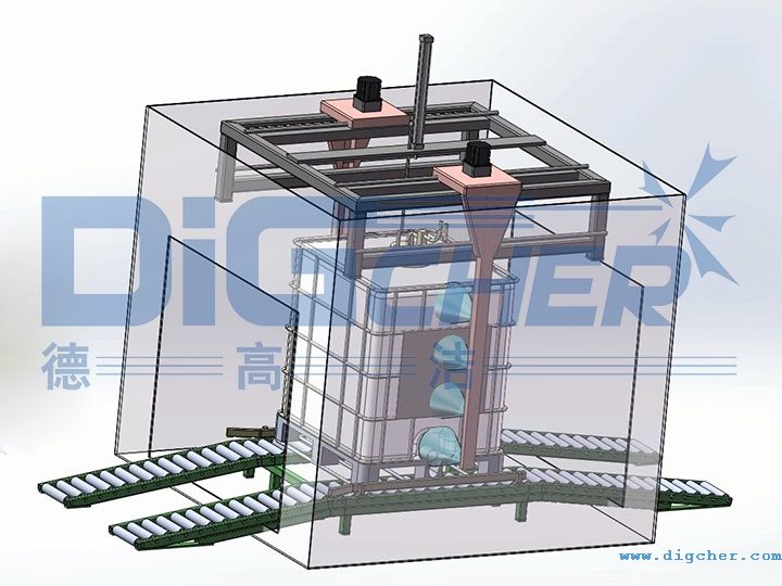 噸桶自動(dòng)清洗線